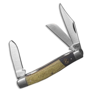 Rattler Stockman Green 3 Blade