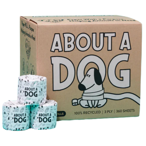 About A Dog Premium Toilet Rolls 3 PLY 360 Sheets