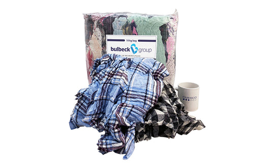 Flannel 10kg Bag of Rag