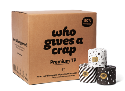 Who Gives A Crap Premium Bamboo Toilet Paper