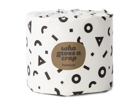 Who Gives A Crap Premium Bamboo Toilet Paper